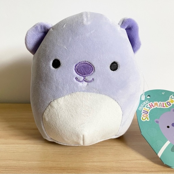 Squishmallow Javari the Groundhog 5 inch NWT - Picture 1 of 2